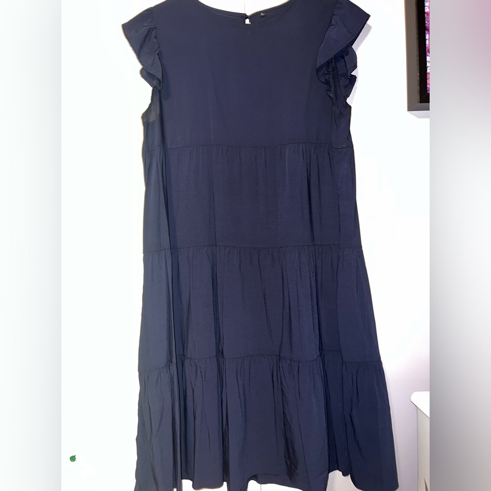 Navy blue dress